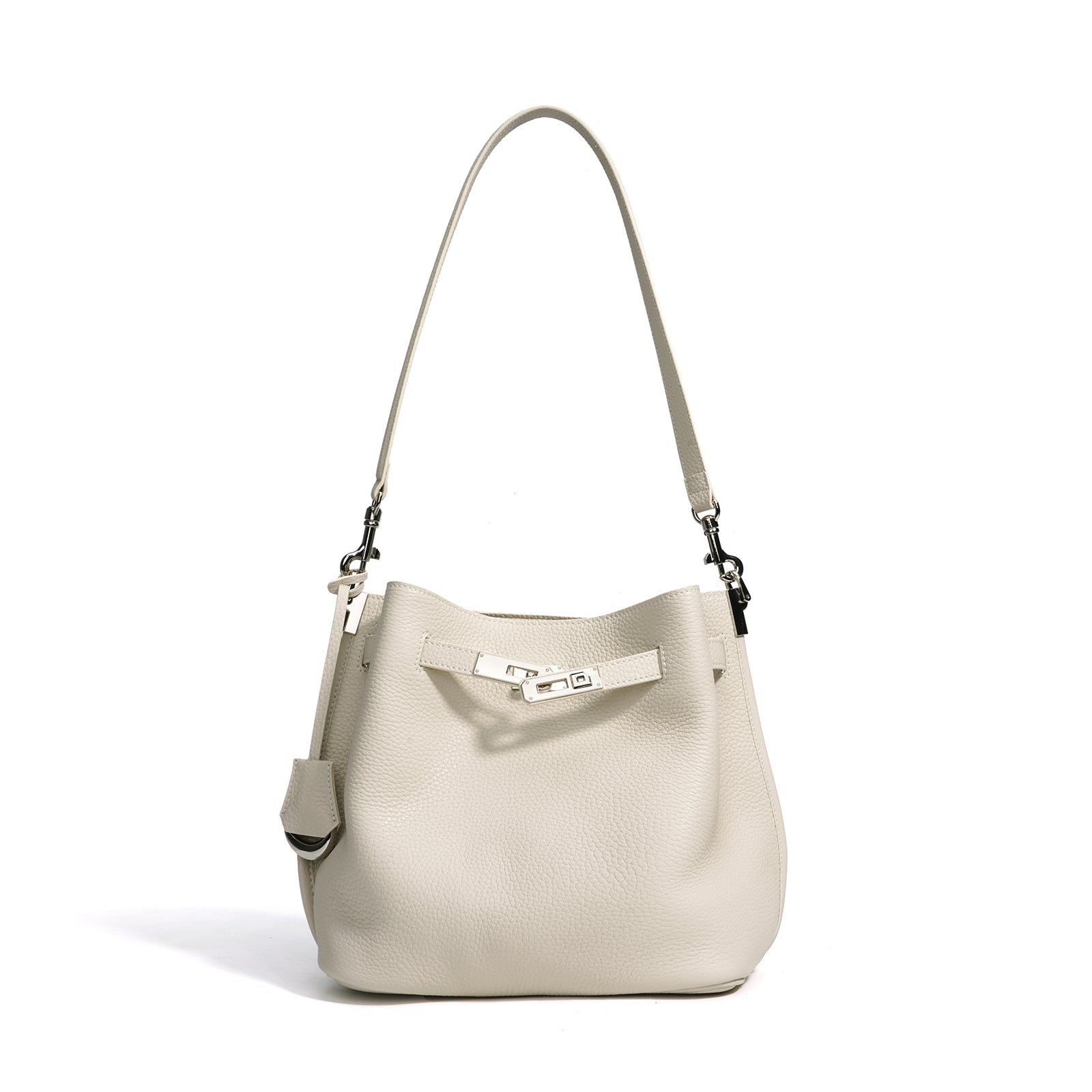 Top Grain Cowhide Curved Satchel Bag
