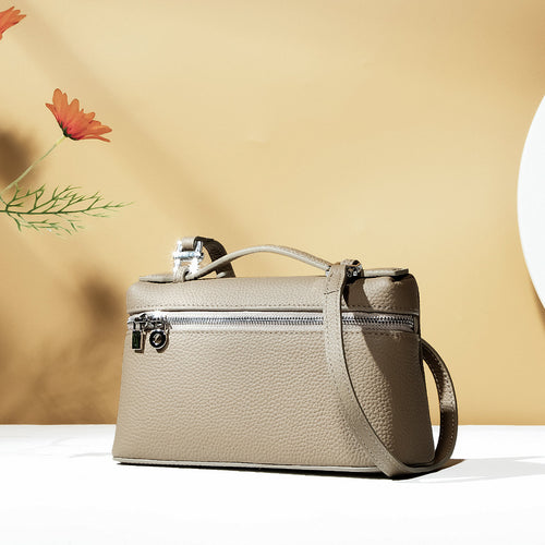 Stellare-Mini Cowhide Brown Purse