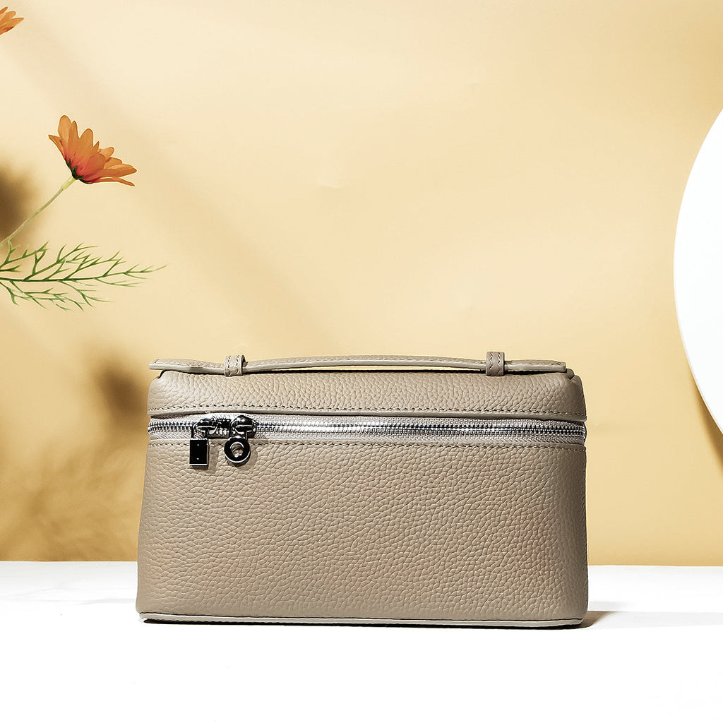 Stellare-Mini Cowhide Brown Purse