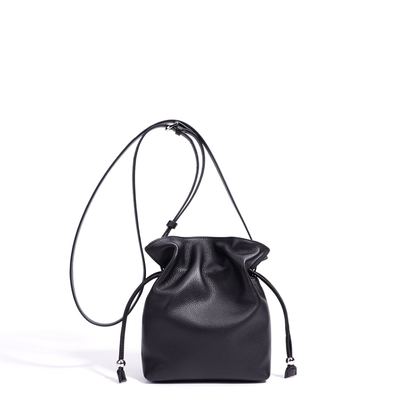 Lightweight Leather Crossbody Bag