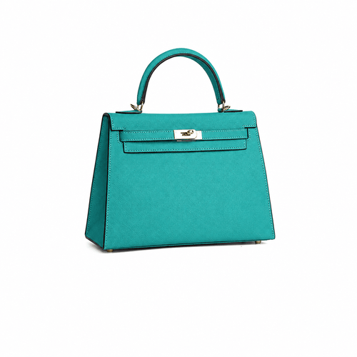 Aqua Heritage Top Handle Bag - VVISN