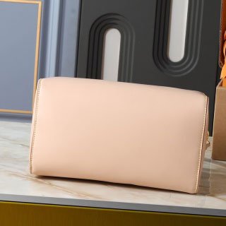 Beige VVN Leather Boston Satchel Bag - VVISN