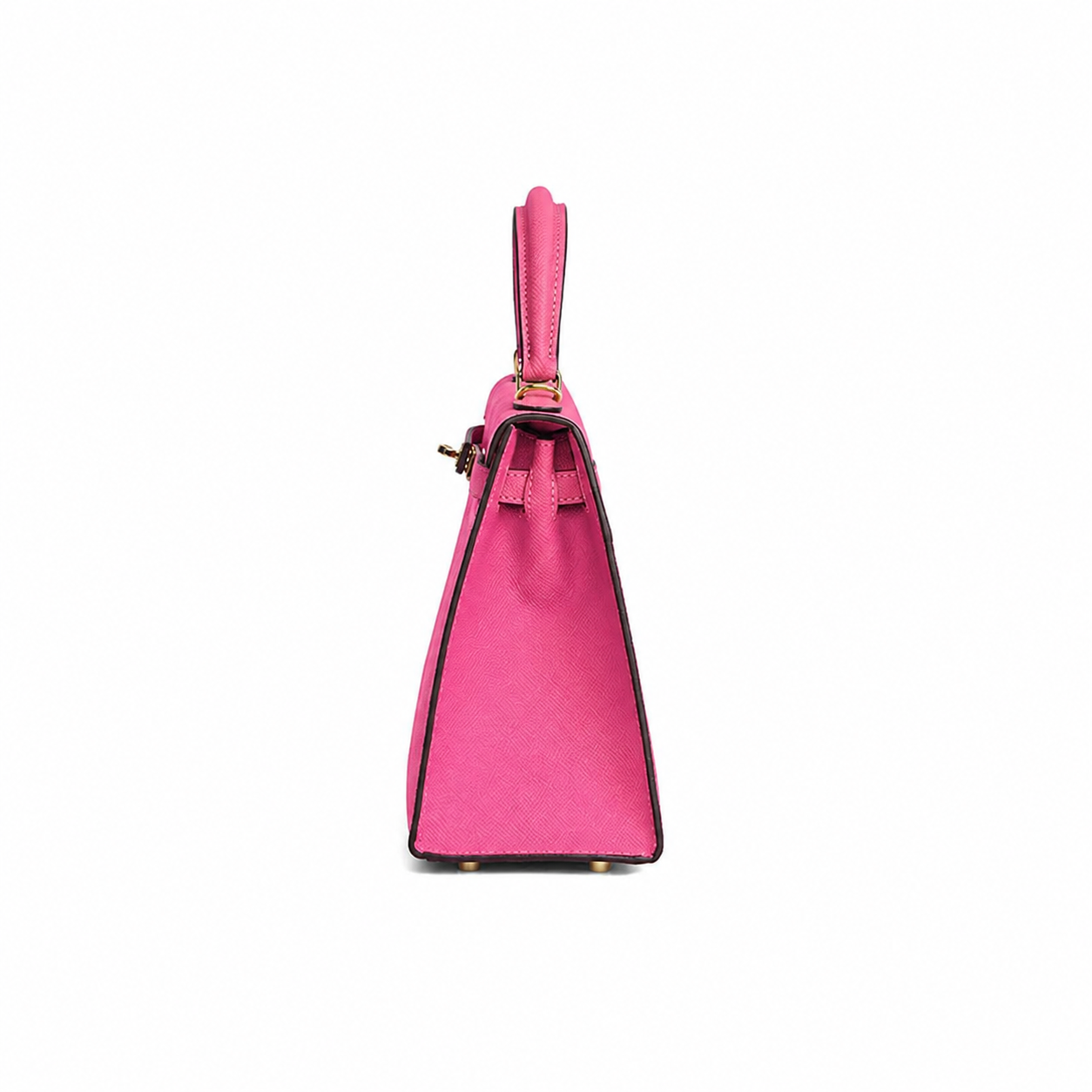Fuchsia Élan Top Handle Bag