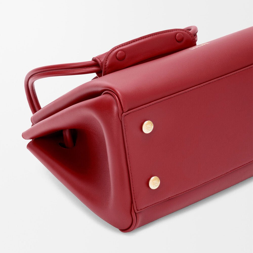 Burnt Red Supple Calfskin Madrid Bag - VVISN