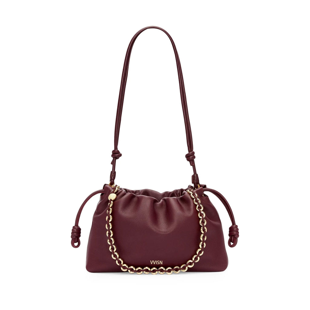 Butter Yellow Nappa Flamenco Purse Bag - VVISN