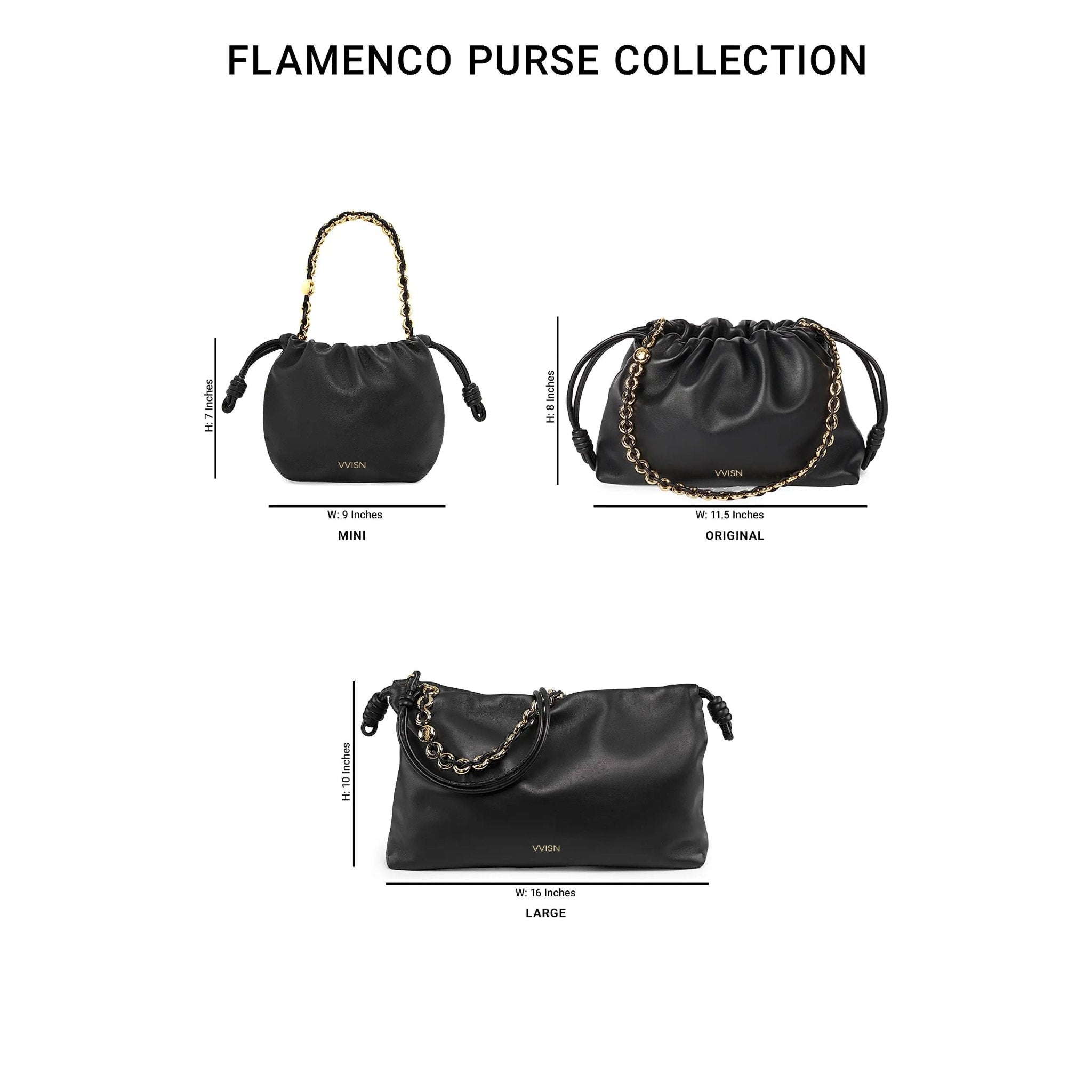 Butter Yellow Nappa Flamenco Purse Bag - VVISN