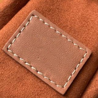 Cognac Leather Side Trunk PM Bag - VVISN