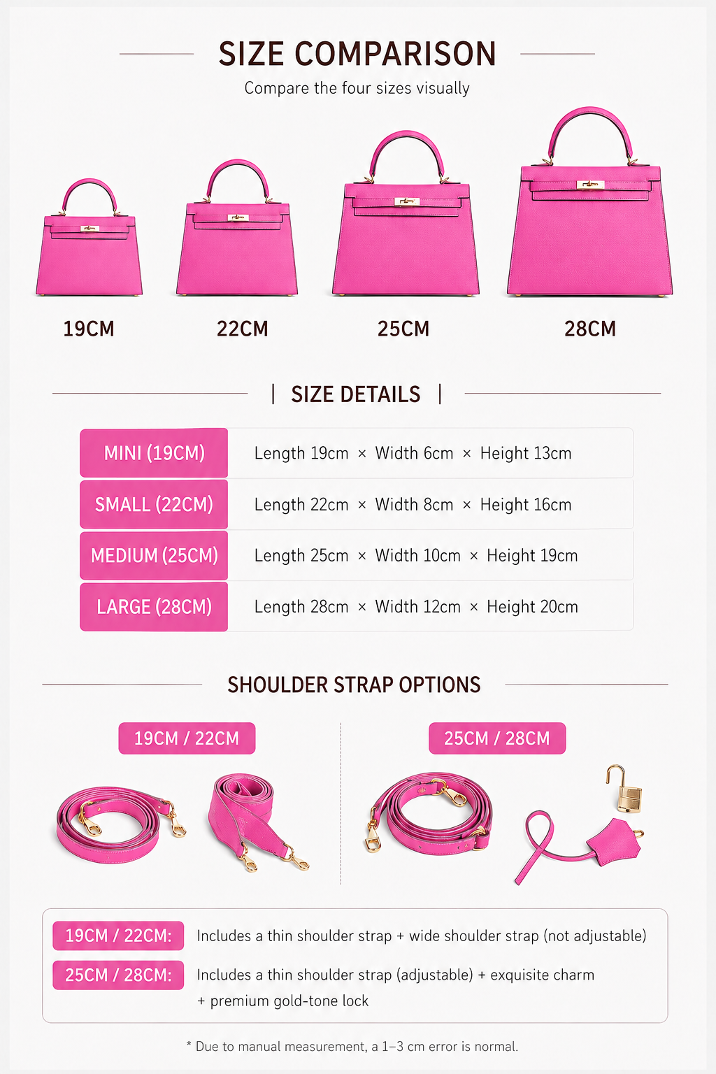 Fuchsia Lock Top Handle Bag outfit scenario