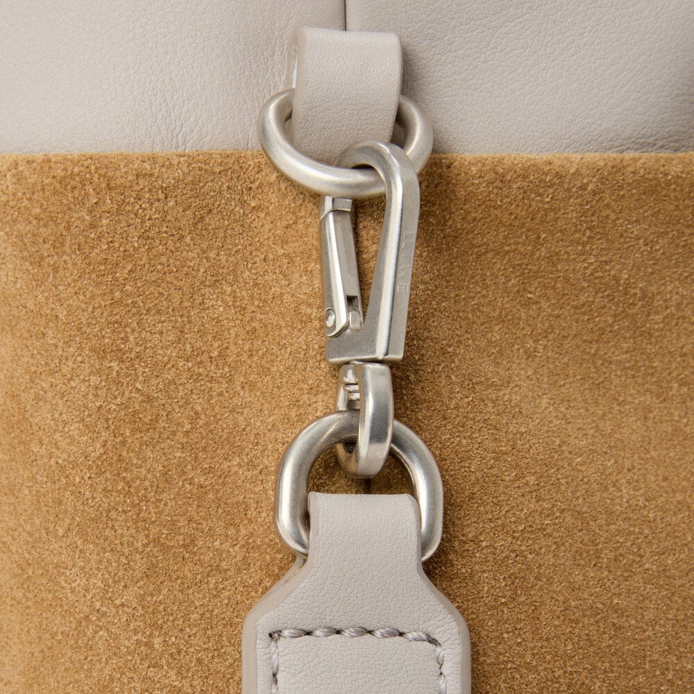 Denim Style Shiny Calfskin Clutch Bag - VVISN