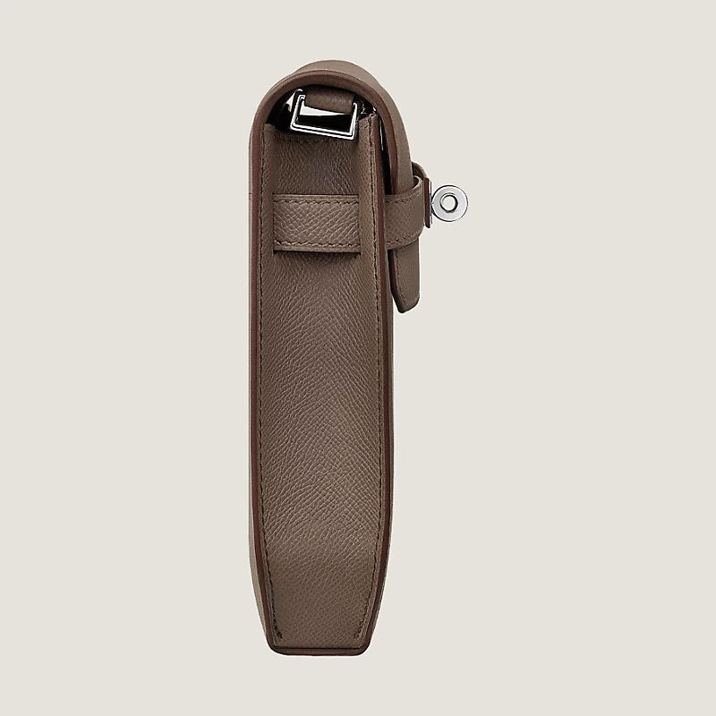 Epsom Calfskin Pouch with Wristlet - VVISN