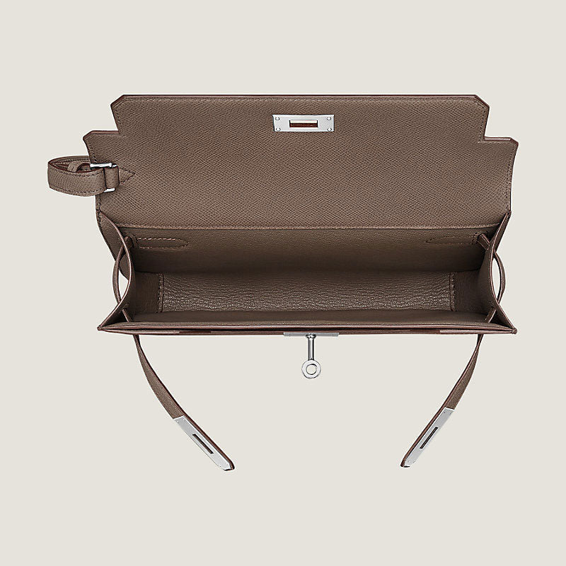 Epsom Calfskin Pouch with Wristlet - VVISN