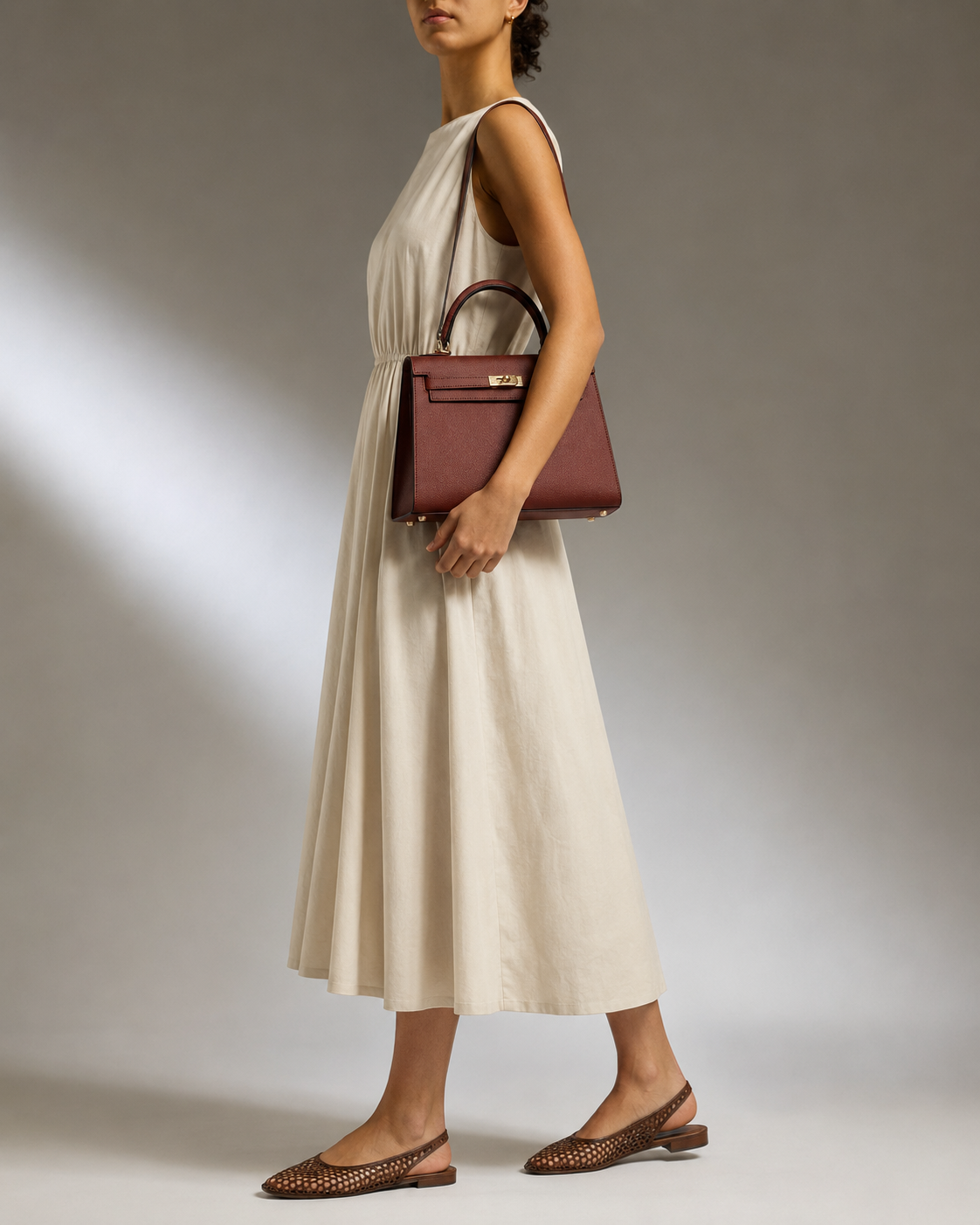 Sienna Heritage Top Handle Bag outfit scenario