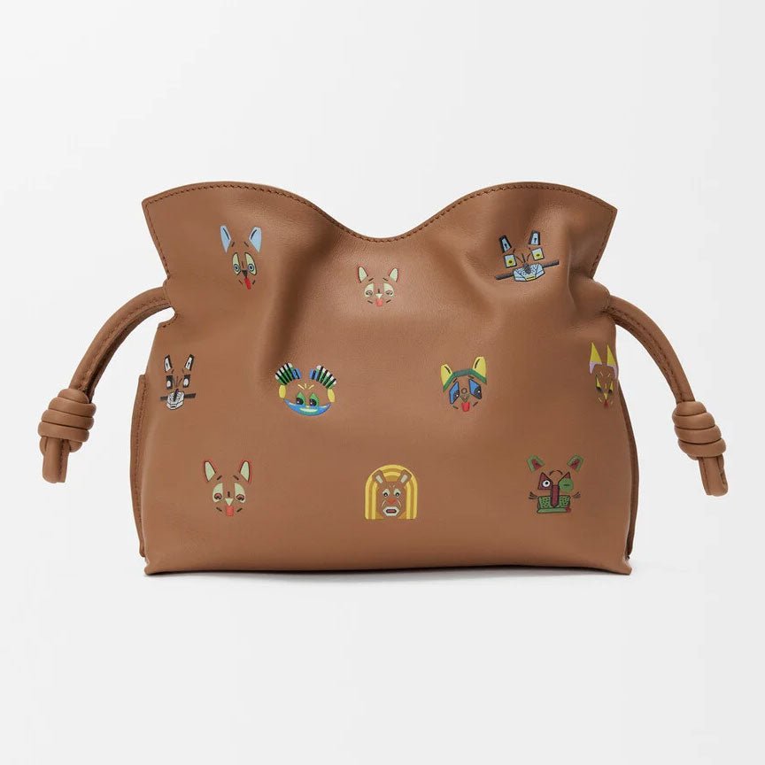 Flamenco Mini 3D Cat Print Clutch - VVISN