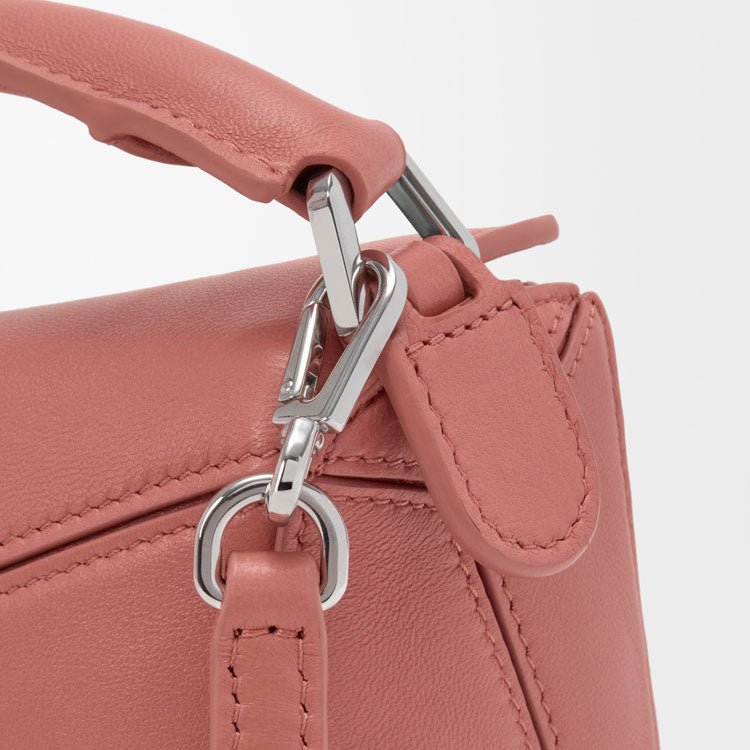 Geometric Leather Shoulder Crossbody Bag - VVISN