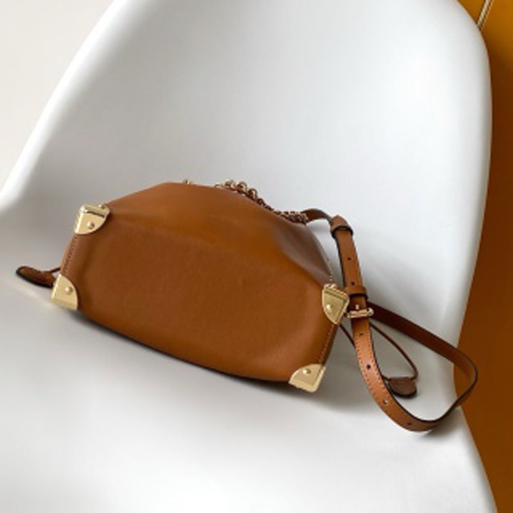 Grained Calfskin Noe Trunk Bucket Bag - VVISN