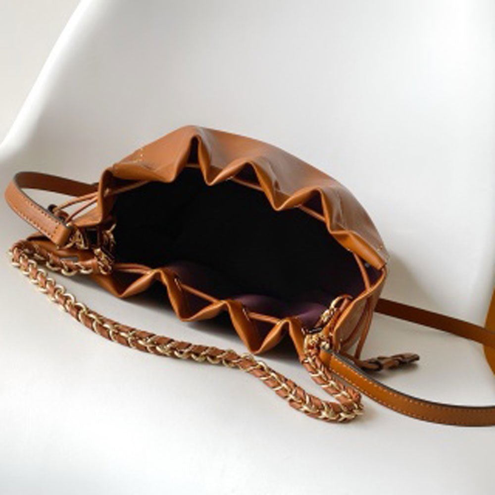 Grained Calfskin Noe Trunk Bucket Bag - VVISN