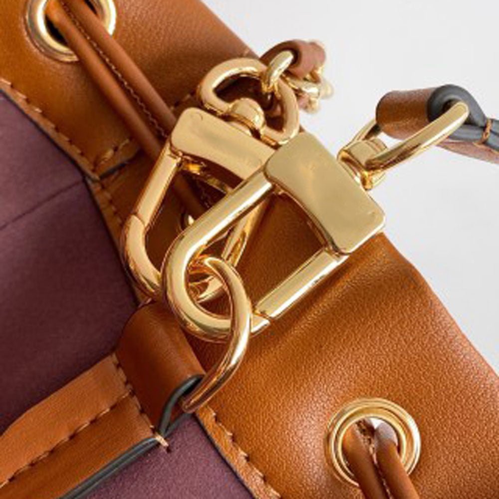Grained Calfskin Noe Trunk Bucket Bag - VVISN