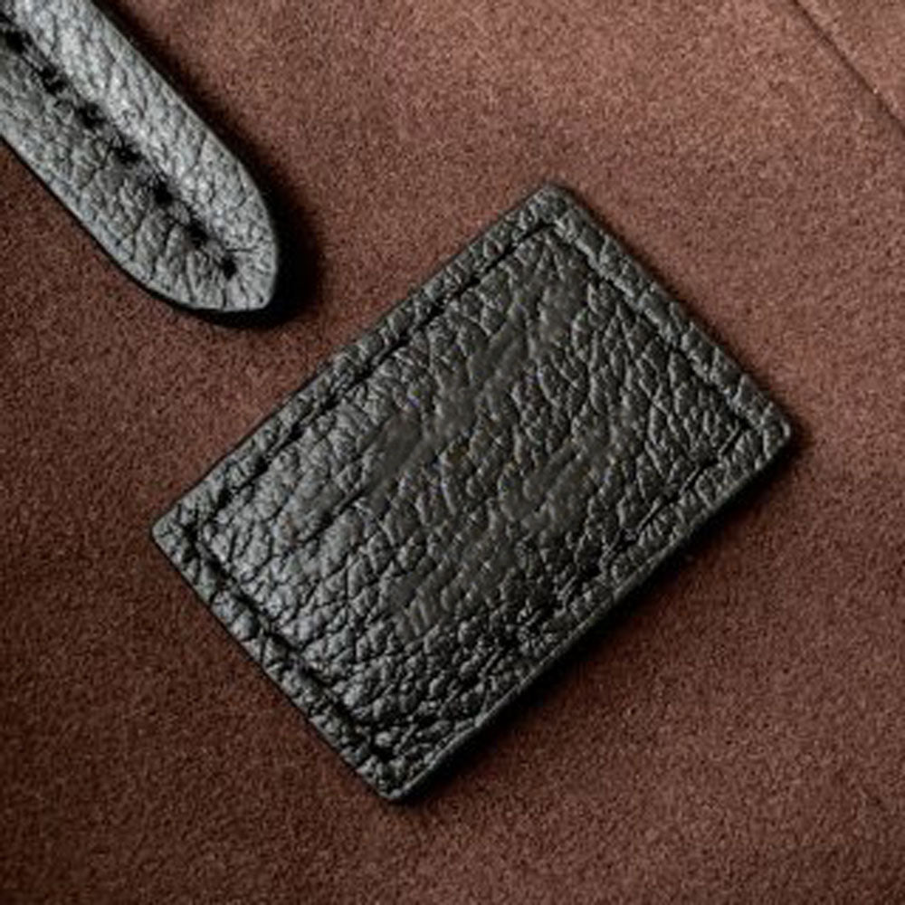 Grained Leather Noe Trunk Bucket Bag - VVISN