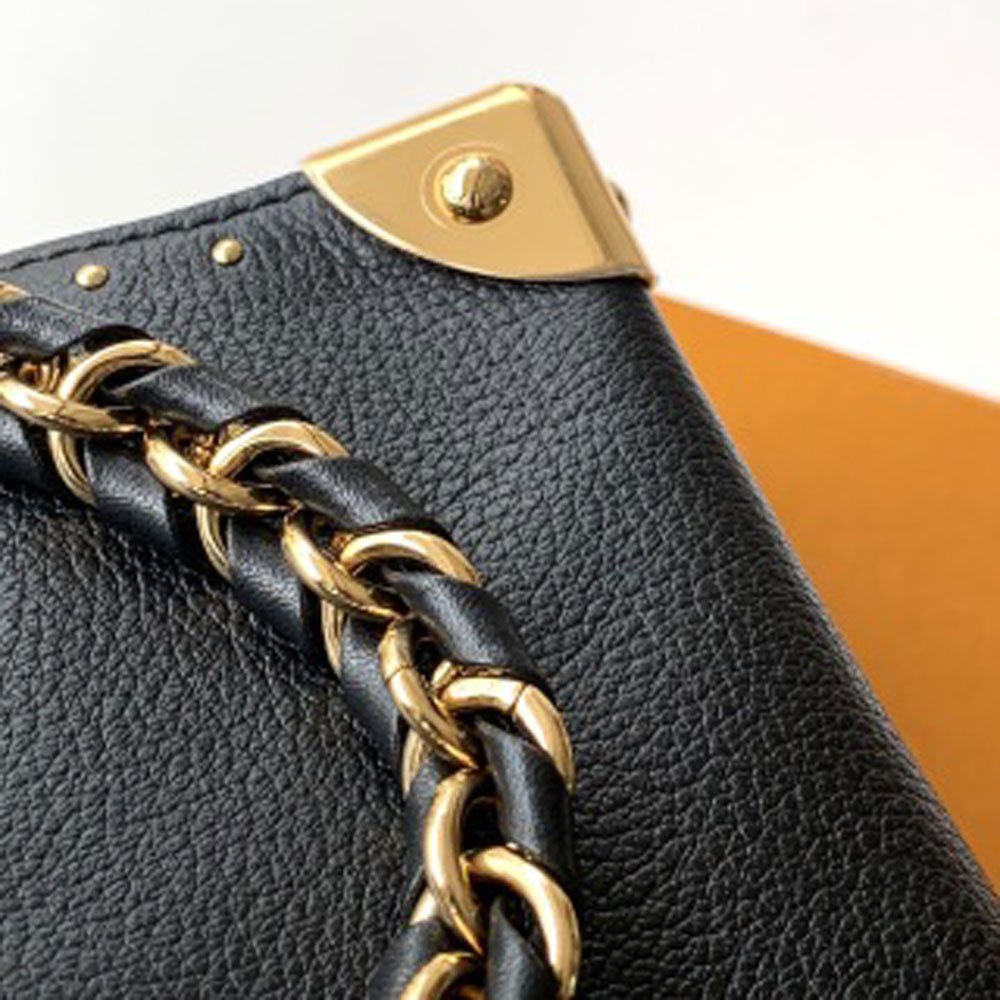 Grained Leather Noe Trunk Bucket Bag - VVISN