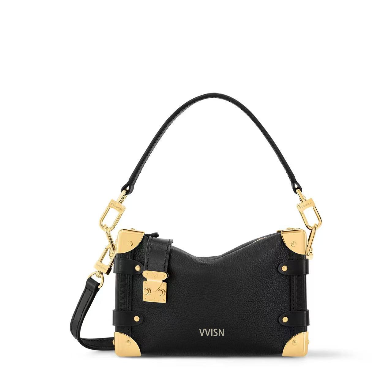 Grained Leather Side Trunk PM Bag - VVISN