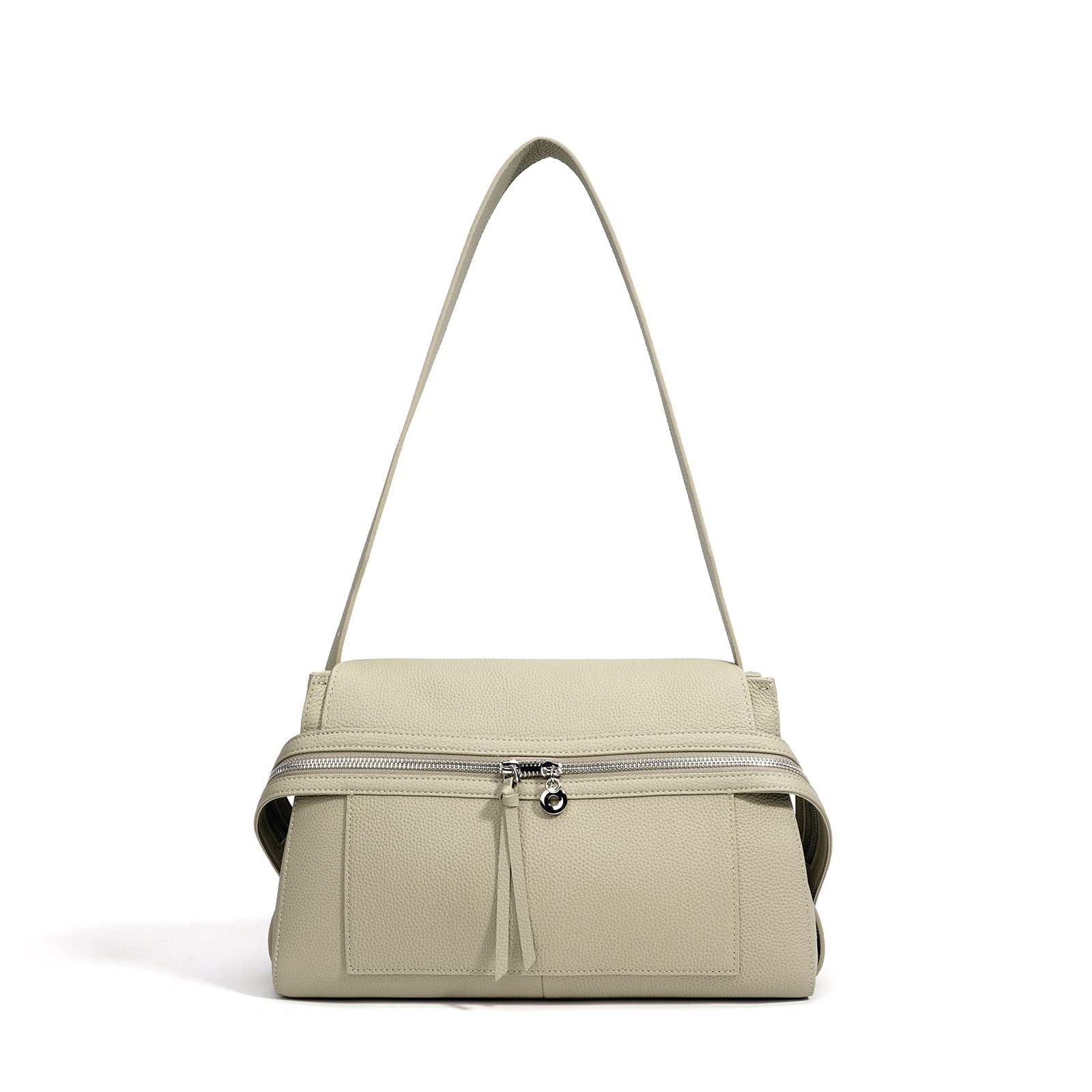 Large Leather Commuter Tote Handbag - VVISN
