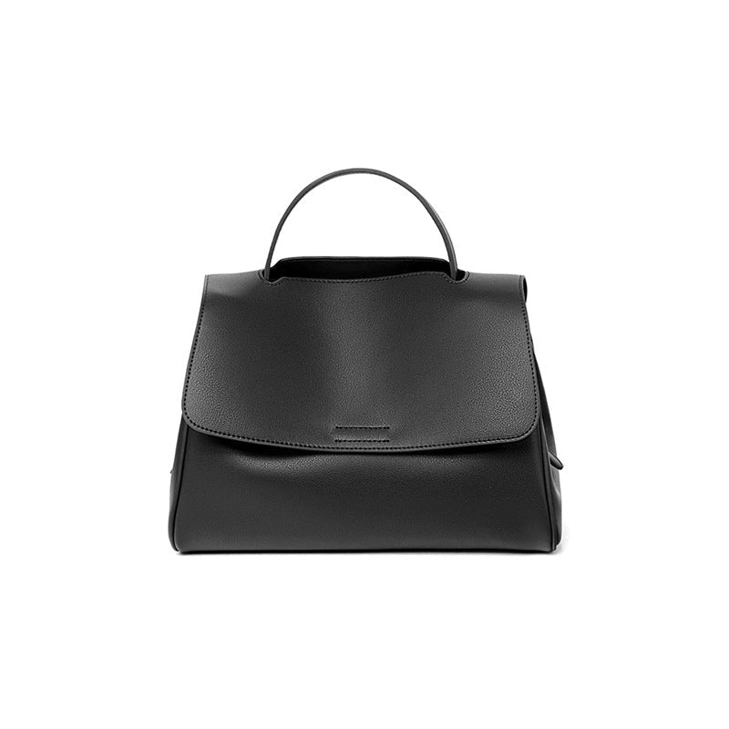 Large Pebbled Leather Commuter Tote - VVISN