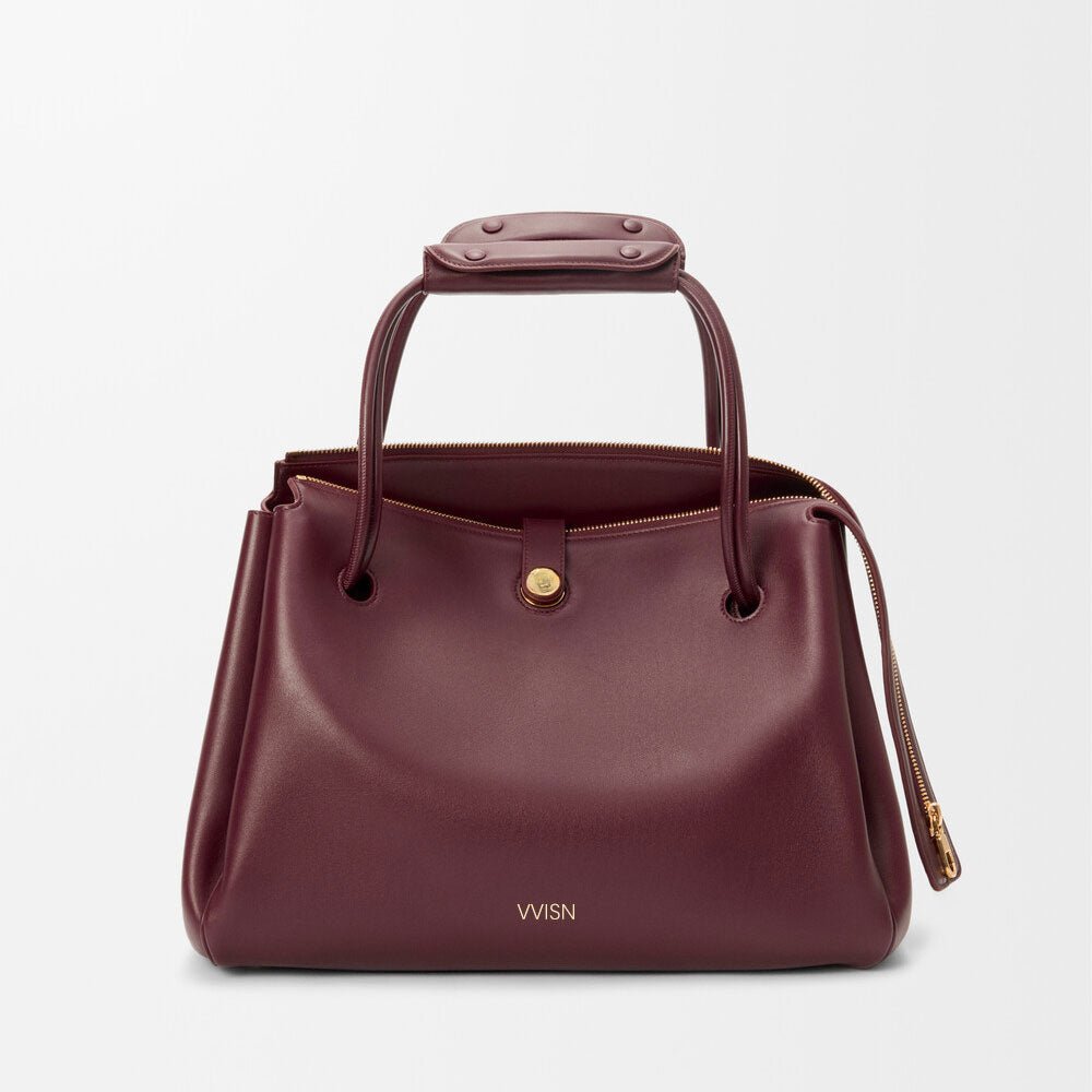 Large Supple Calfskin Trapeze Bag - VVISN