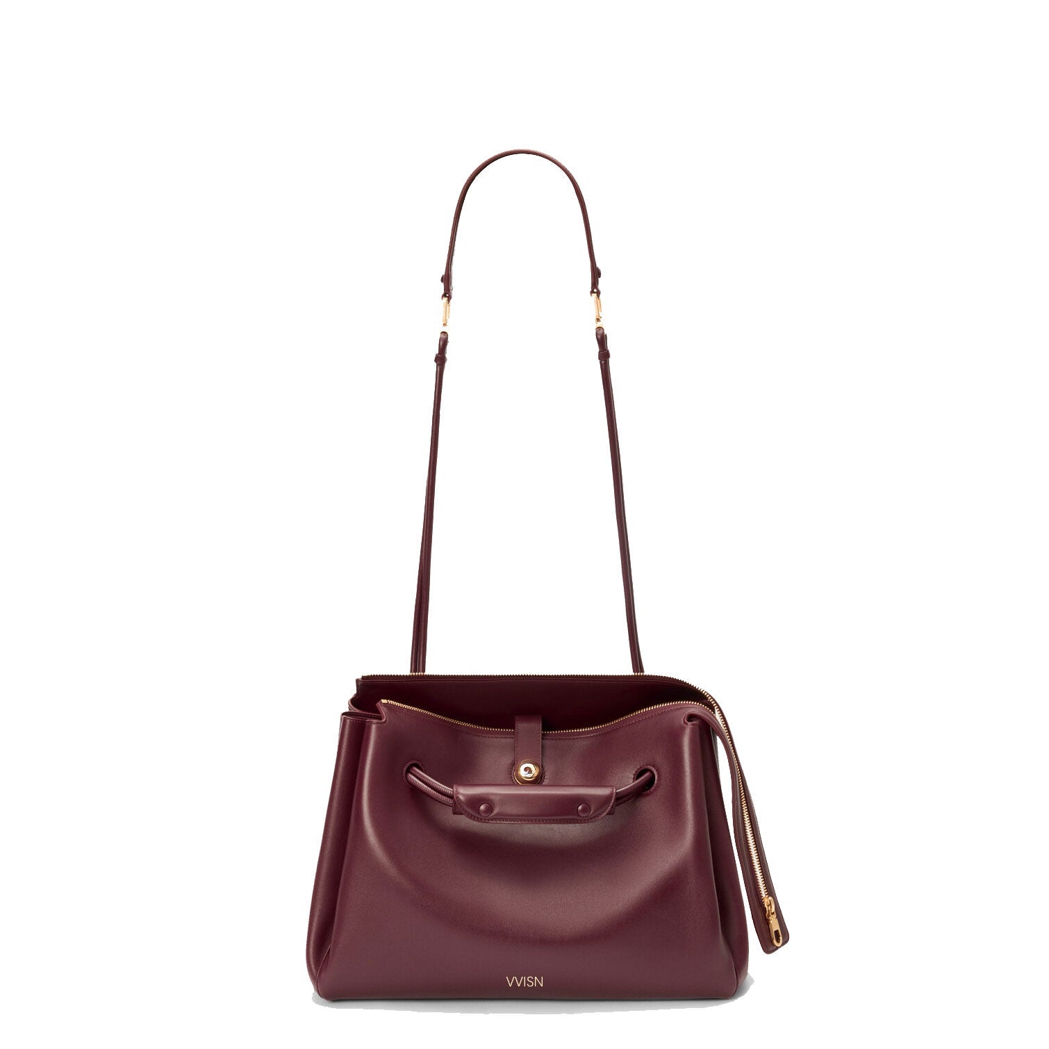 Large Supple Calfskin Trapeze Bag - VVISN