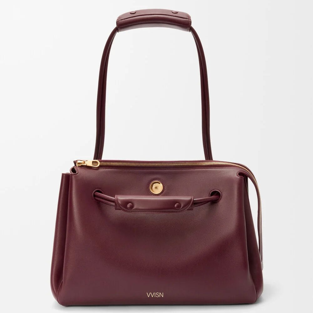 Large Supple Calfskin Trapeze Bag - VVISN