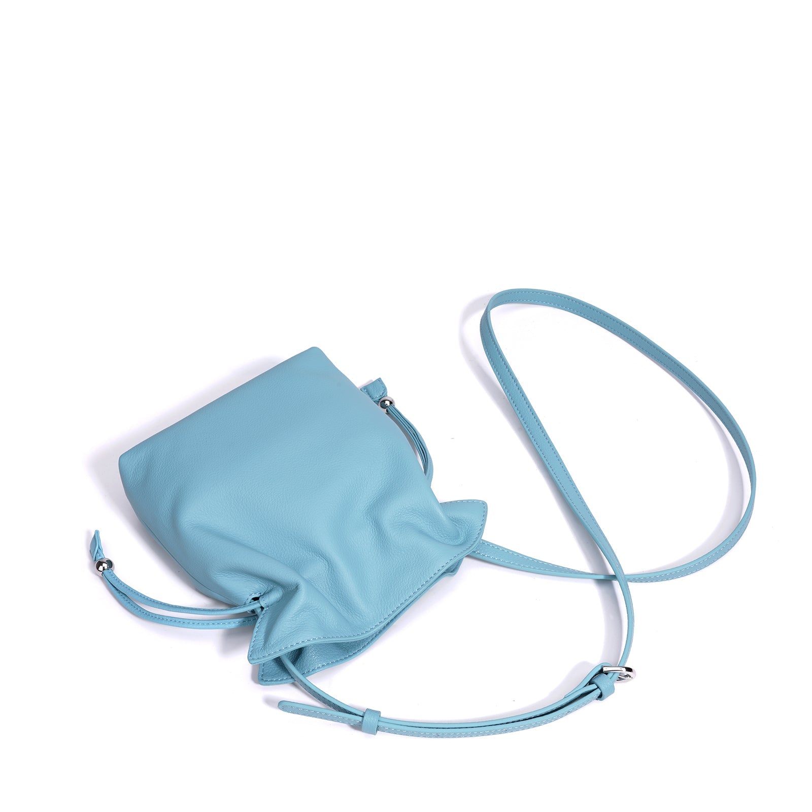 Lightweight Leather Crossbody Bag - VVISN