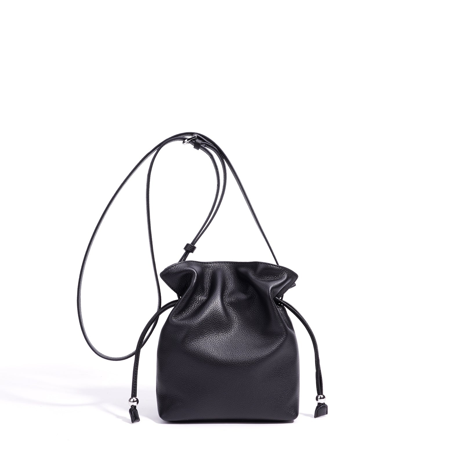 Lightweight Leather Crossbody Bag - VVISN