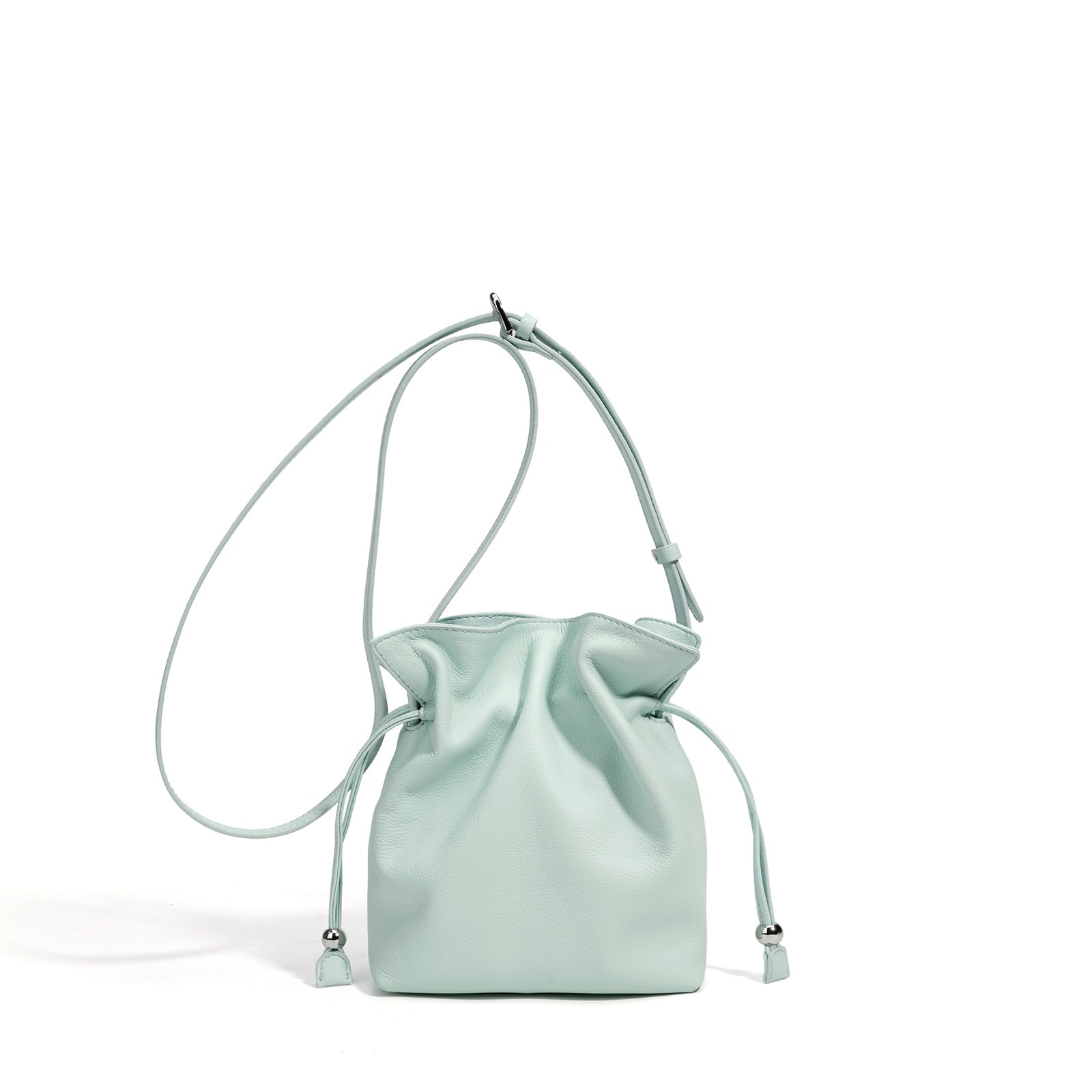 Lightweight Leather Crossbody Bag - VVISN
