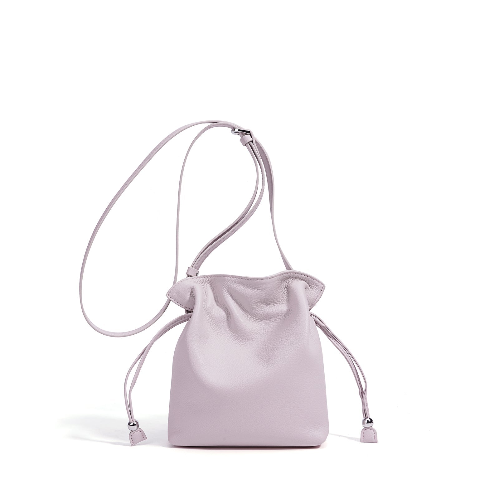 Lightweight Leather Crossbody Bag - VVISN