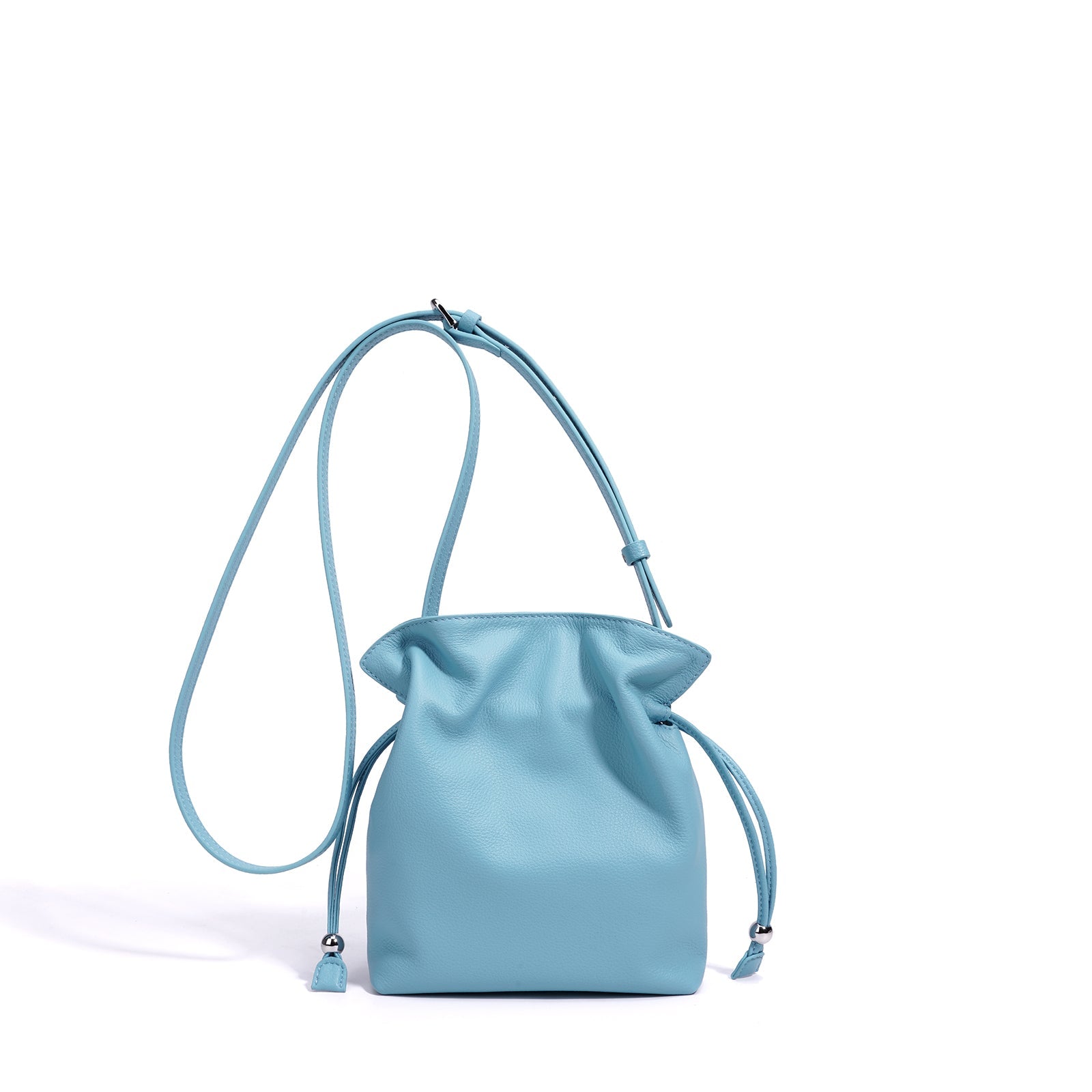 Lightweight Leather Crossbody Bag - VVISN