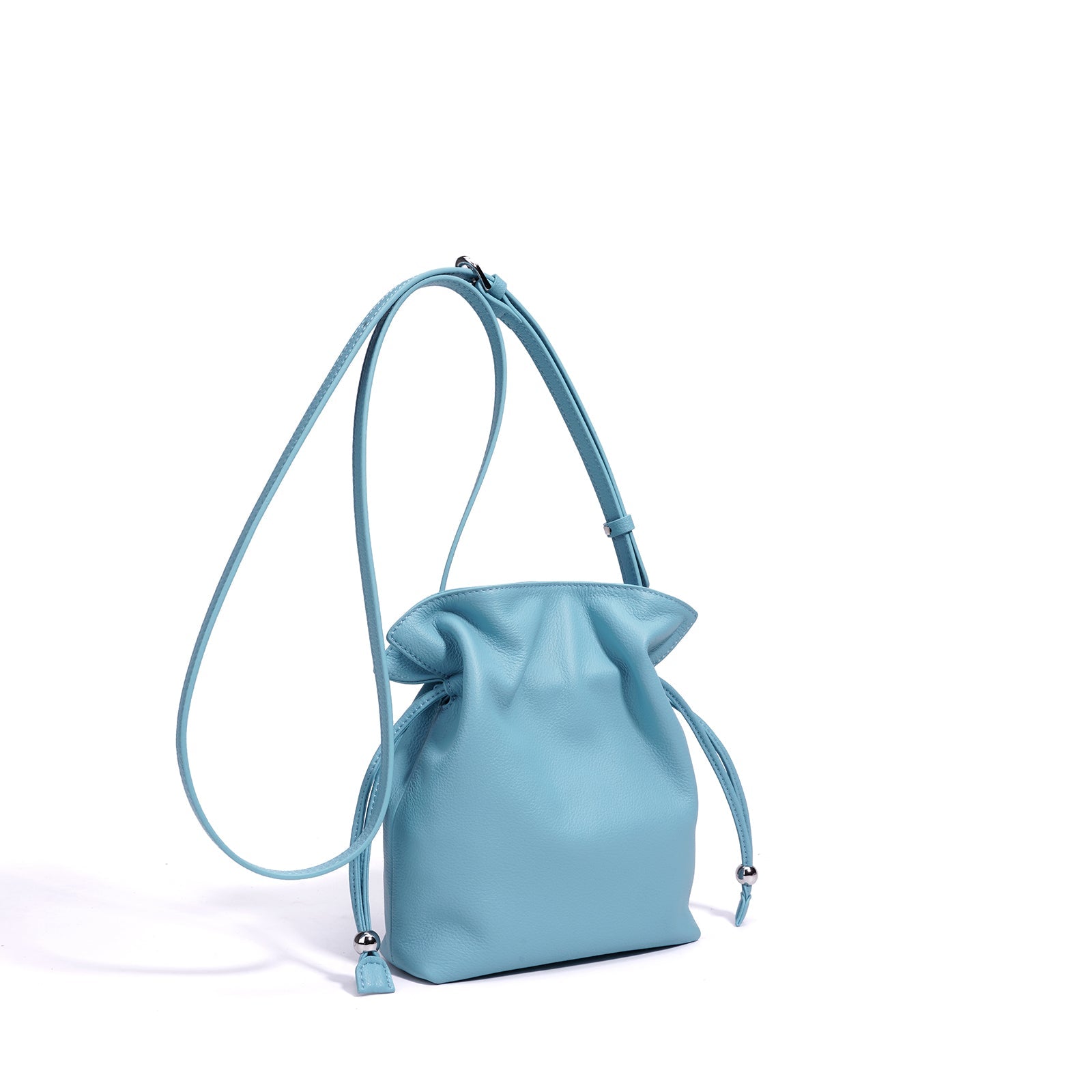 Lightweight Leather Crossbody Bag - VVISN