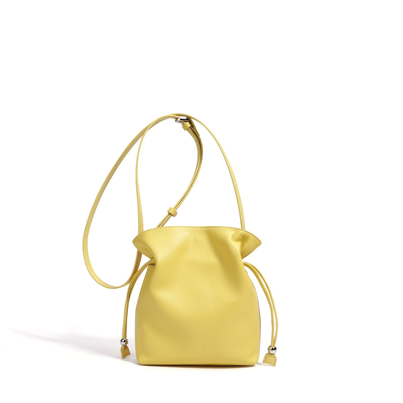 Lightweight Leather Crossbody Bag - VVISN