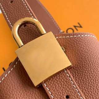 Low Key Hobo MM Handbag Cognac Brown - VVISN