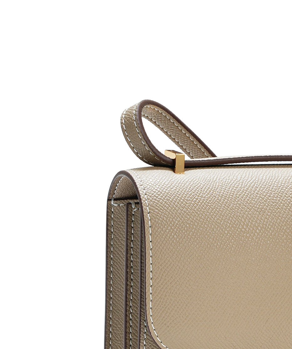 Luxury Palm Print Leather Square Bag - VVISN