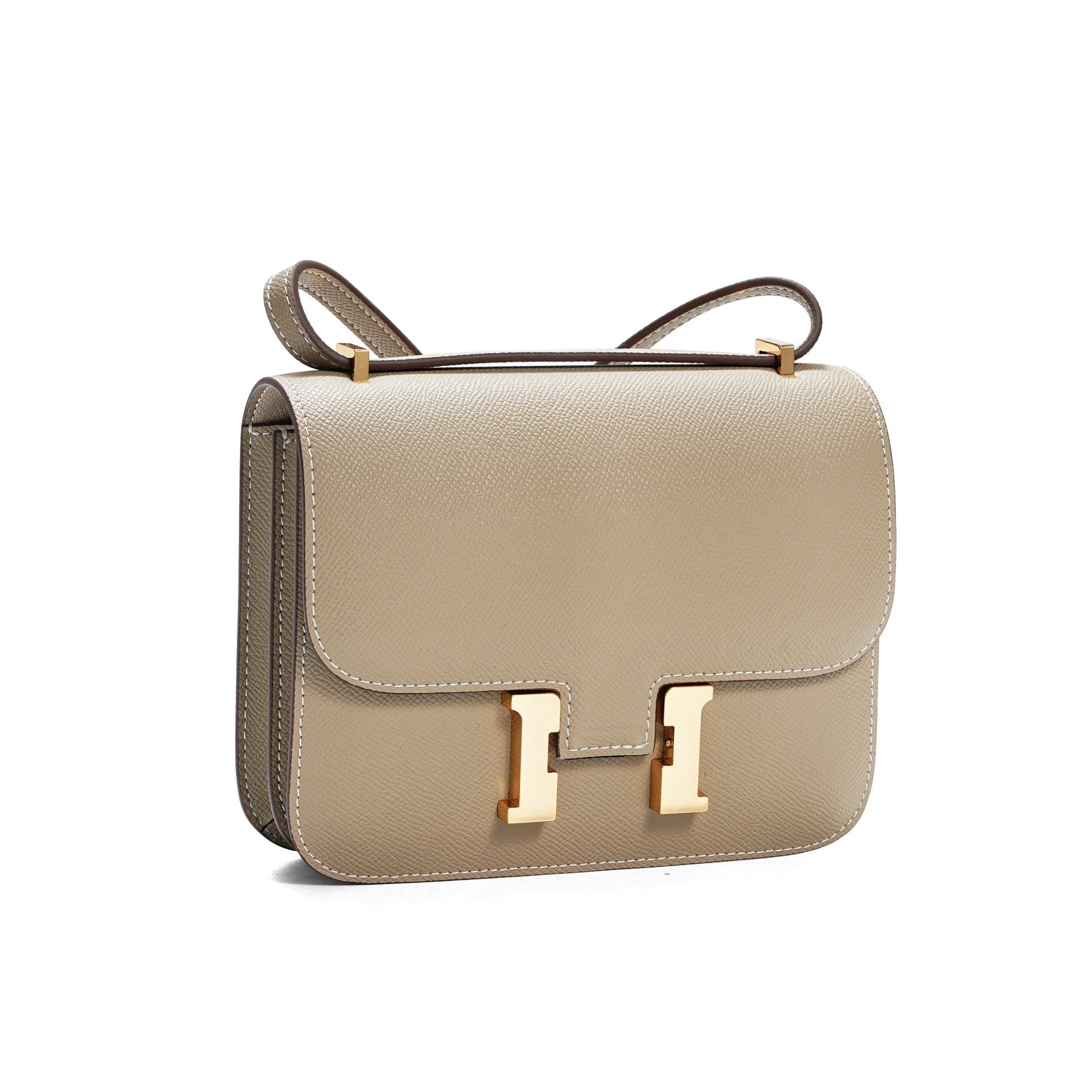 Luxury Palm Print Leather Square Bag - VVISN