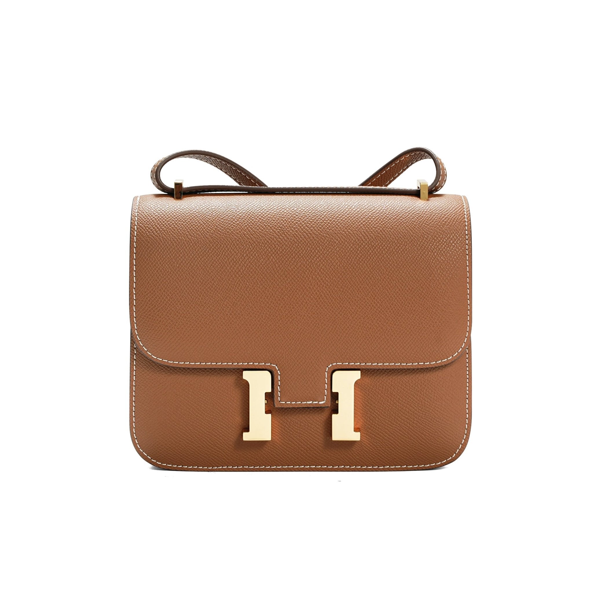Luxury Palm Print Leather Square Bag - VVISN