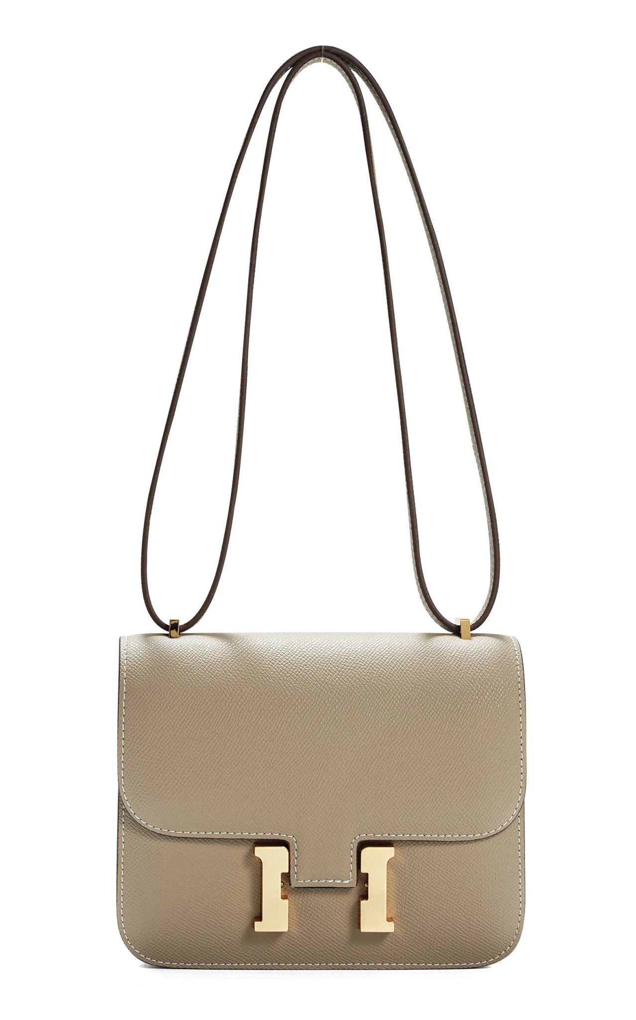 Luxury Palm Print Leather Square Bag - VVISN