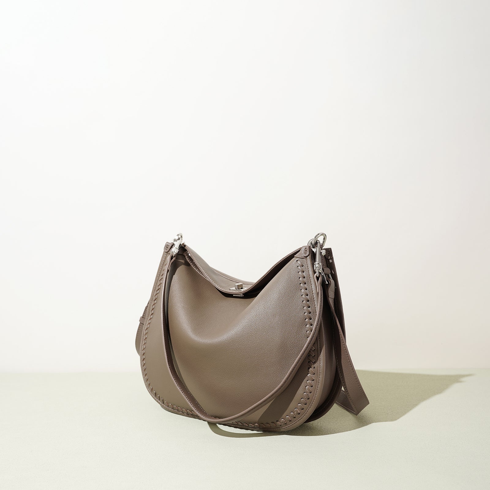 Luxury Structured Leather Work Tote - VVISN