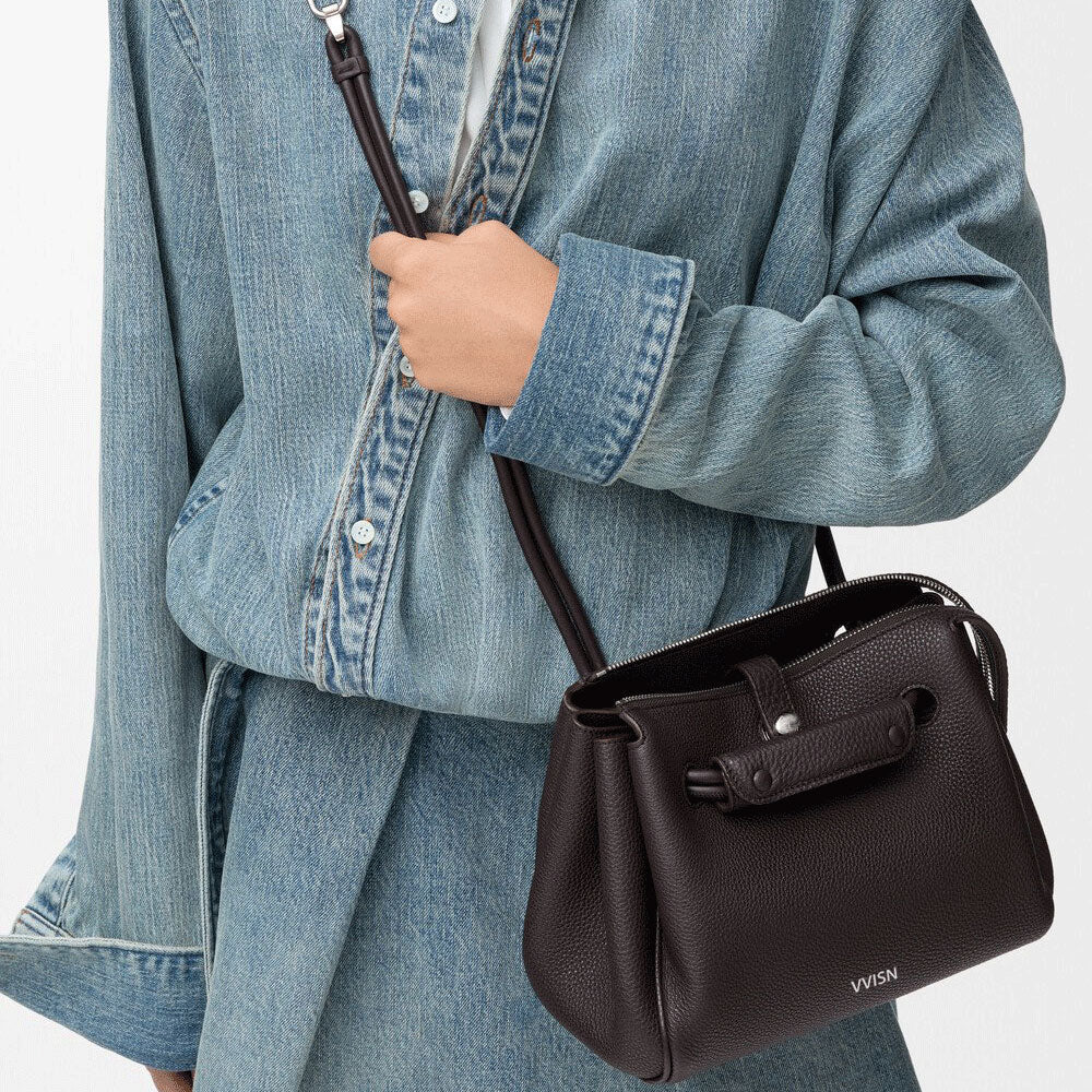 Madrid Small Grained Calfskin Bag - VVISN