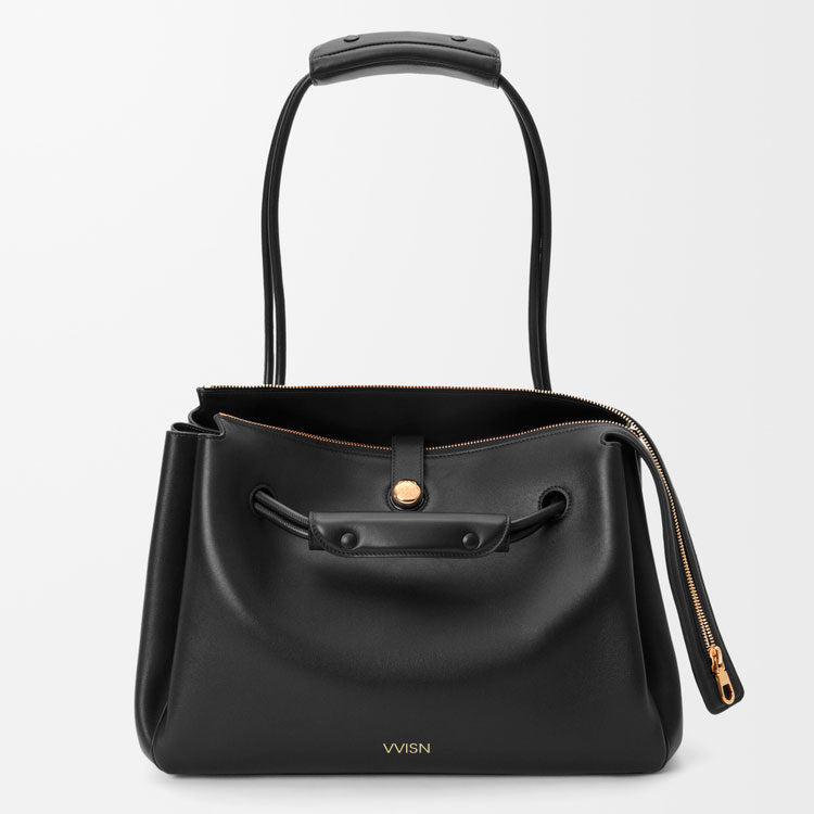 Madrid Supple Calfskin Trapeze Bag - VVISN