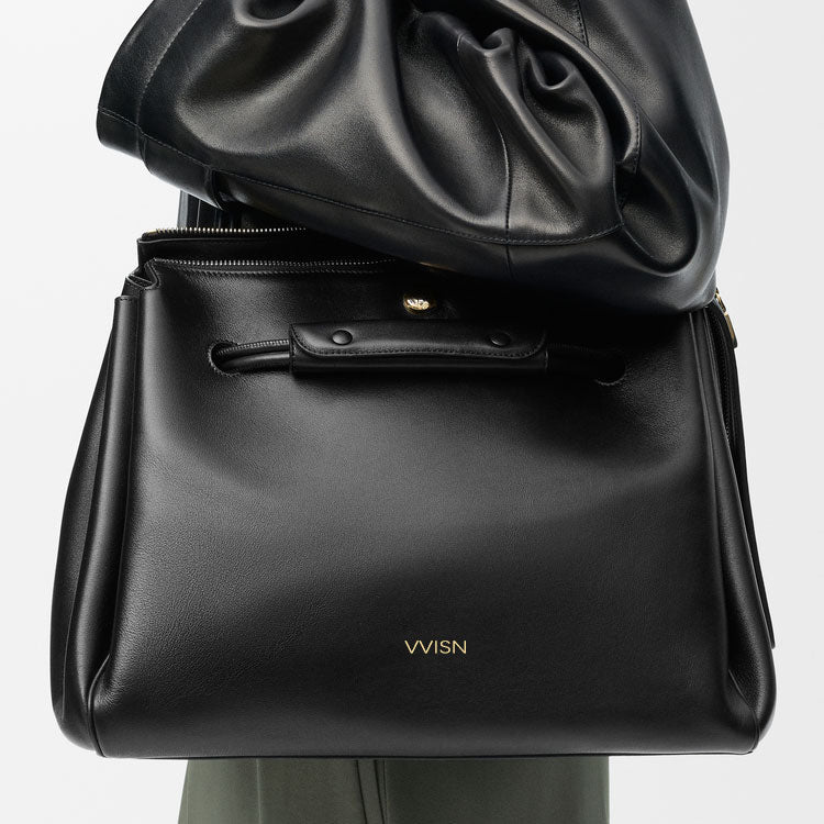 Madrid Supple Calfskin Trapeze Bag - VVISN