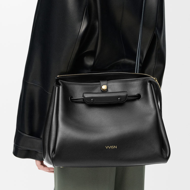 Madrid Supple Calfskin Trapeze Bag - VVISN