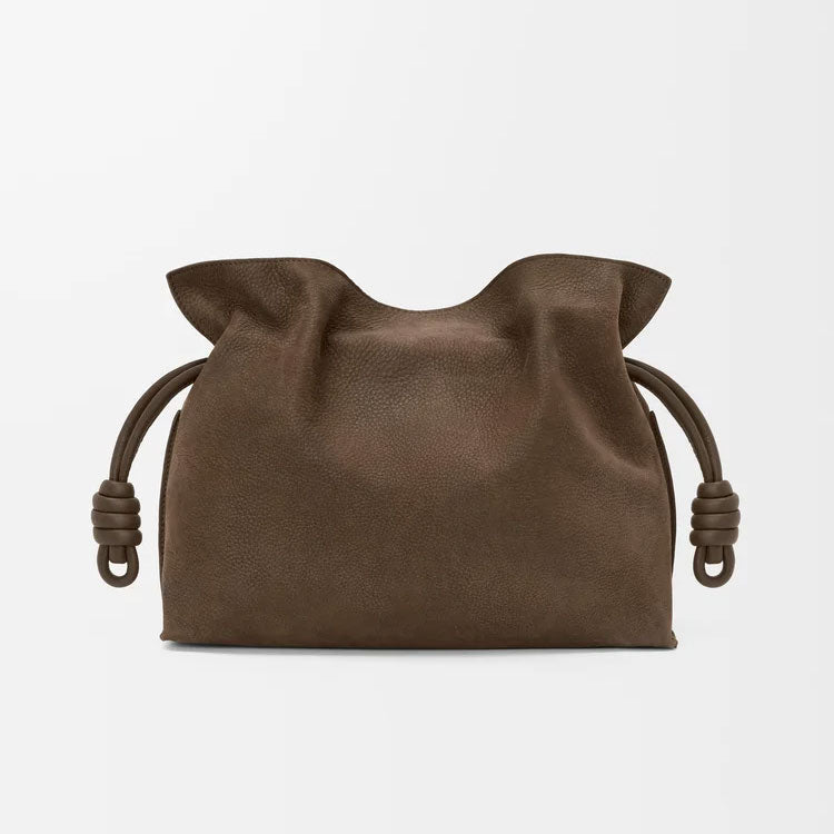 Medium Grained Nubuck Flamenco Clutch - VVISN