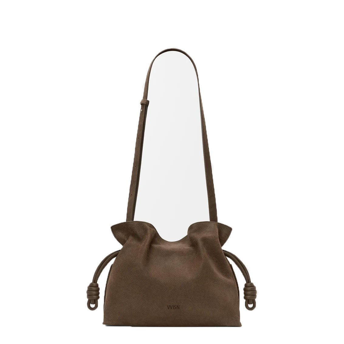 Medium Grained Nubuck Flamenco Clutch - VVISN