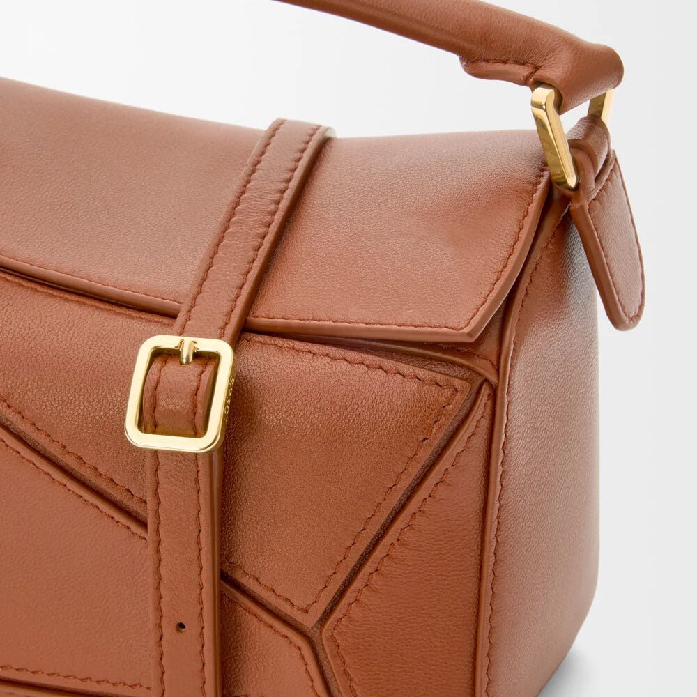 Mini Featherlight Puzzle bag in nappa lambskin - VVISN