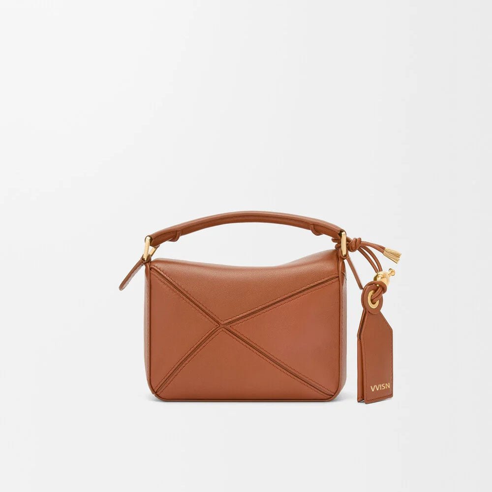 Mini Featherlight Puzzle bag in nappa lambskin - VVISN